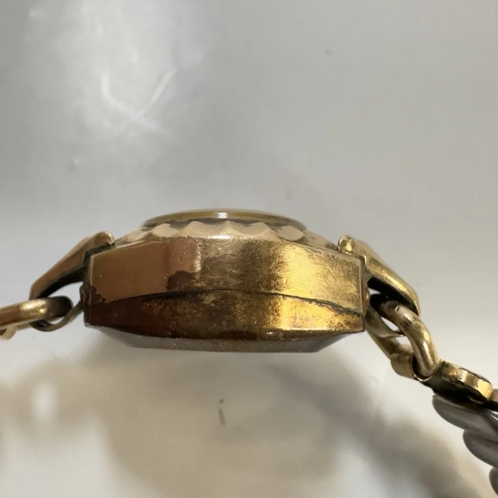 Vintage Bulova Watch Self Winding 1/20 10k Gold Filled Womens Working Condition